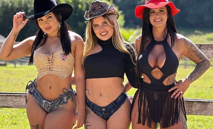 Influencers recriam A Fazenda em versão proibidona: “Pega fogo”