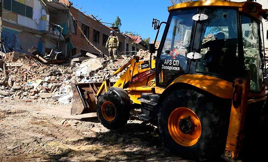 Ataque a centro de ajuda humanitária deixa 4 mortos na Ucrânia