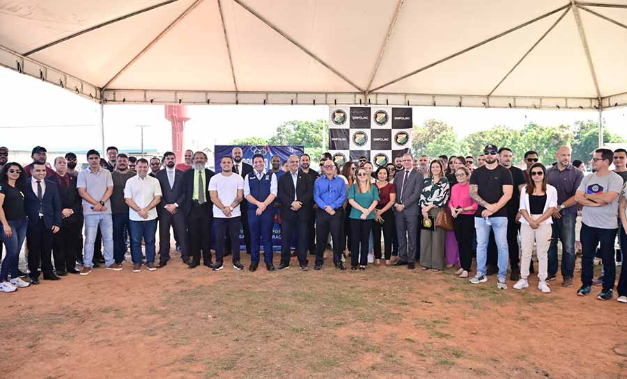 Gladson Cameli prestigia comemoração do Dia Estadual do Policial Civil