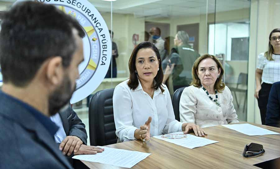 Governadora em exercício agradece empenho da Segurança Pública durante ocorrência em presídio de Rio Branco