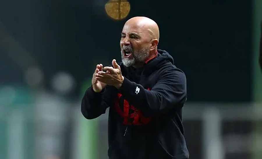 Sampaoli encerra ‘caso Pedro’ no Flamengo e diz que confia no grupo