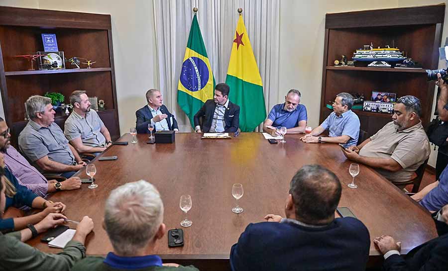 Durante encontro com Gladson Cameli, deputado de SC destaca potencial agrícola do Acre