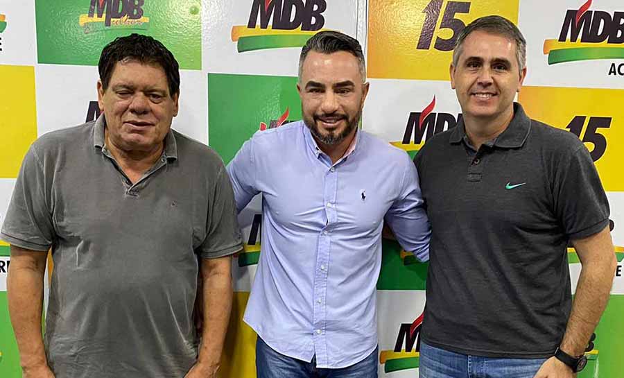 Caciques do MDB no Acre quer André Maia disputando a prefeitura de Senador Guiomard