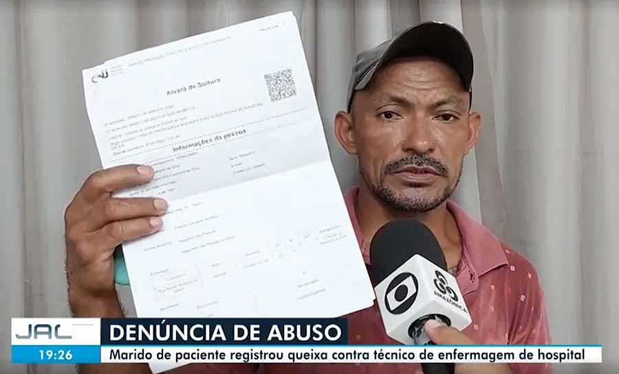 Homem diz que esposa sofreu abuso durante atendimento médico e invade hospital para agredir profissional