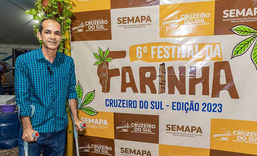 Na última noite da Expoacre Juruá, prefeito Zequinha Lima anuncia 6° Festival da Farinha