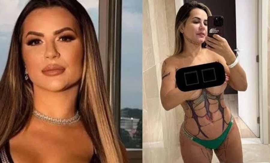 Entupida, Deolane para no hospital por não conseguir fazer “número 2”