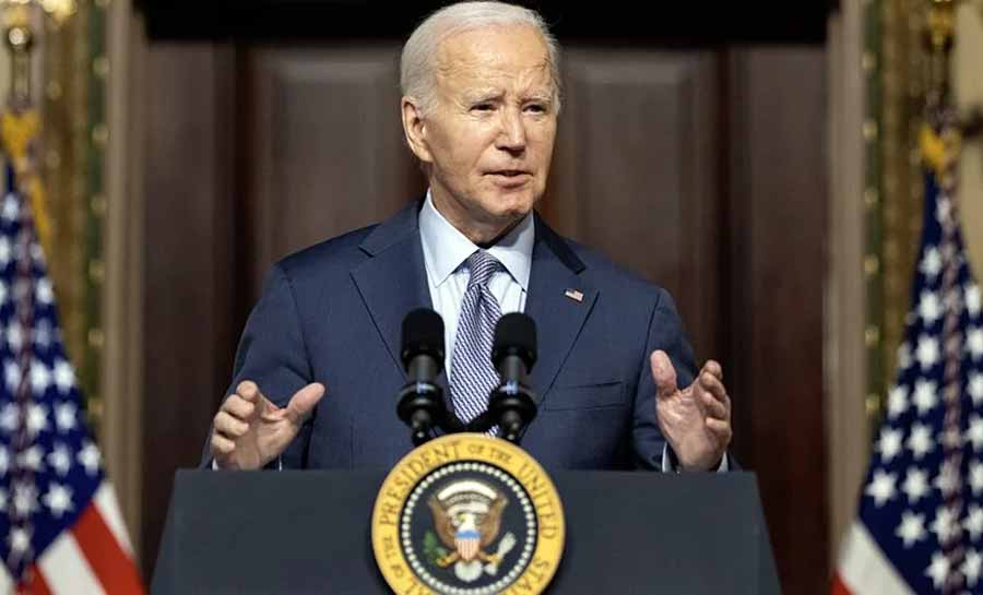 Biden diz que seria um erro Israel ocupar o território de Gaza