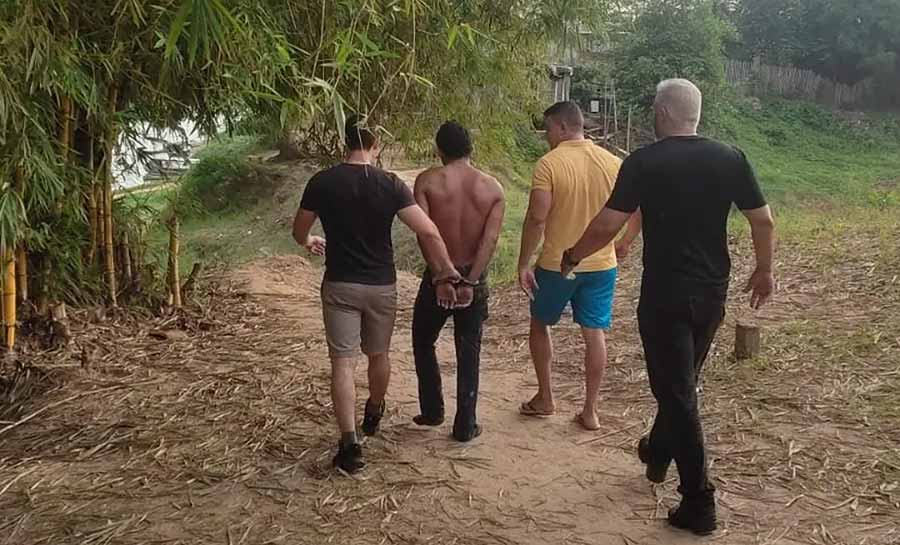 Suspeito de matar homem a golpes de facão em serraria é preso no interior do AC