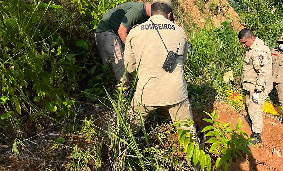 Mulher é morta a facadas e enterrada em cova rasa no interior do Acre; suspeito foi preso e confessou