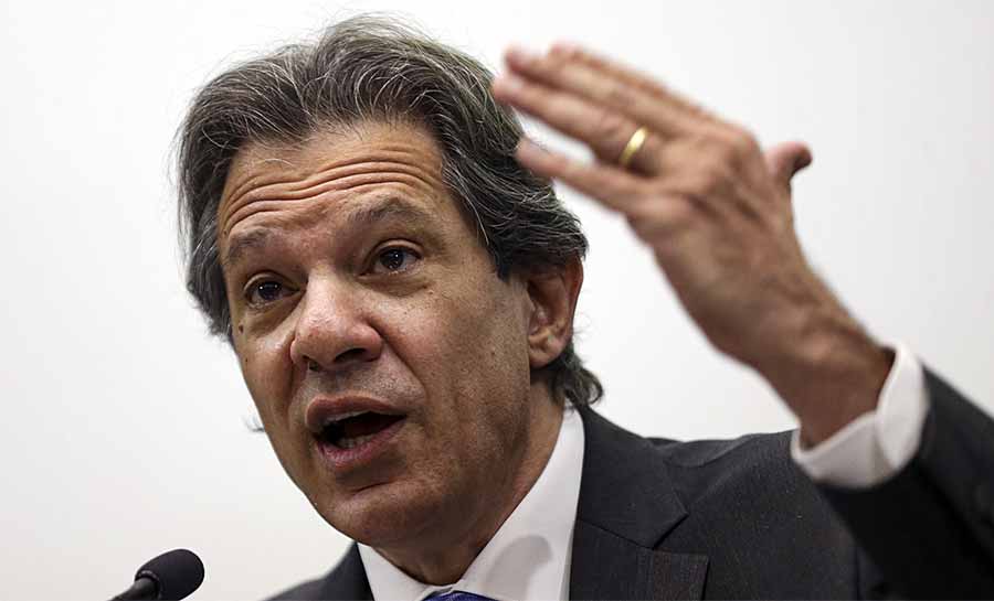 Haddad cita acordo e quer aprovação rápida de novo marco para seguros