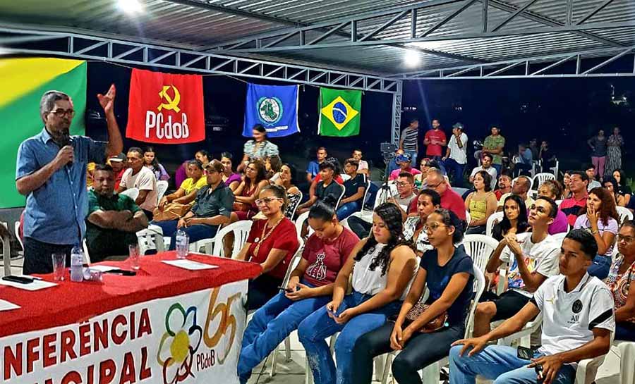 “O PCdoB ocupa, em definitivo, a liderança da esquerda no Bujari”, resume Edvaldo sobre Conferência Municipal com filiações de importantes lideranças