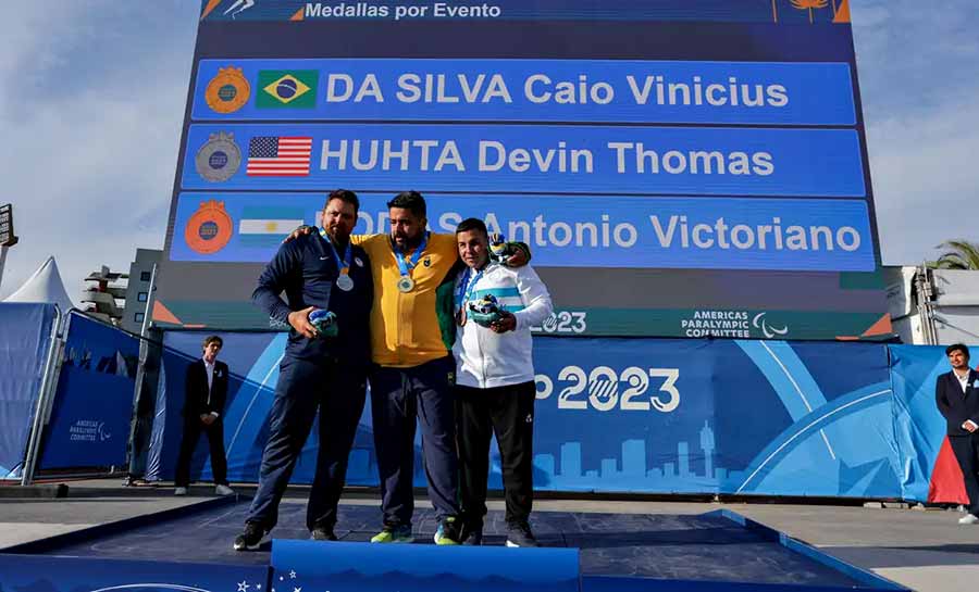 Brasil ultrapassa marca de 200 medalhas no Parapan