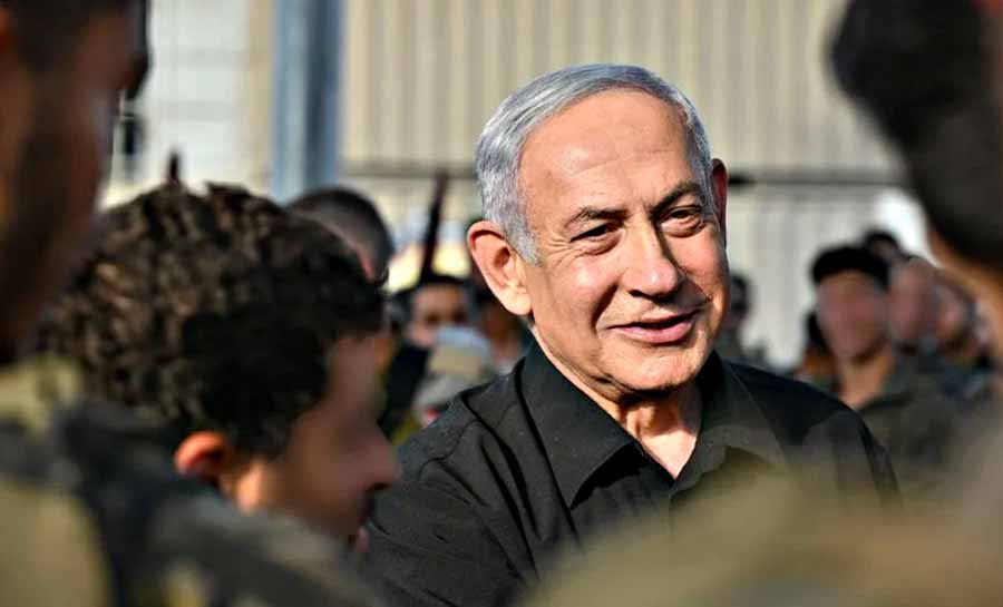 Em meio à guerra, premiê israelense é julgado por corrupção