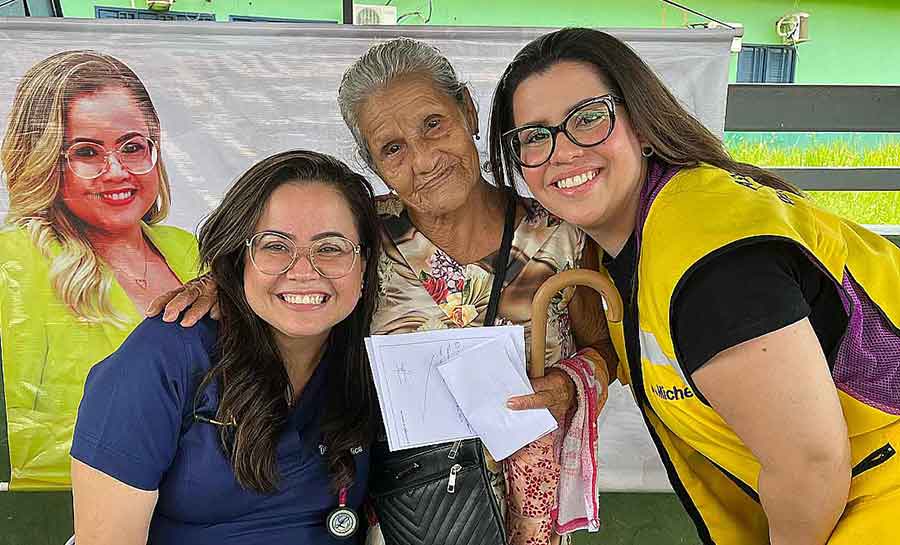 Mais de 500 atendimentos: deputada Dra. Michelle Melo promove ação do gabinete Itinerante Mais Saúde na Vila Campinas