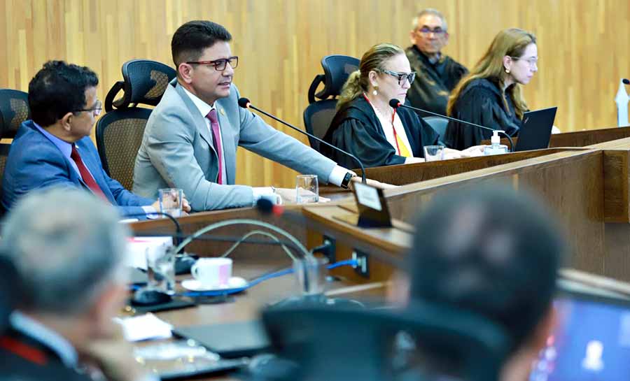 Governador Gladson Cameli participa da última sessão solene do Tribunal de Justiça do Estado do Acre em 2023