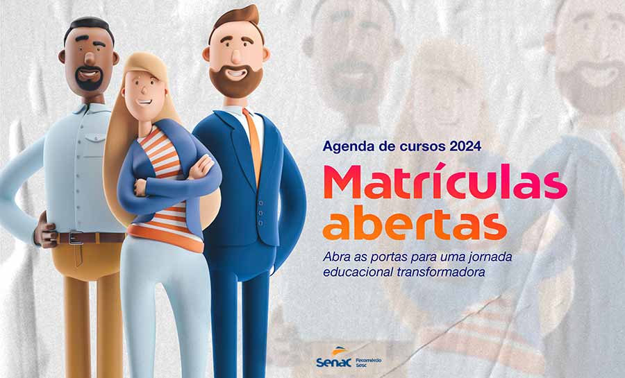 Senac Acre abre matrículas para cursos em diversas áreas