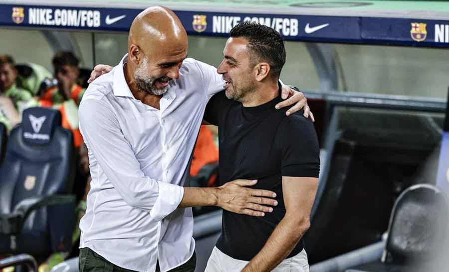 Guardiola comenta saída de Xavi do Barcelona: ‘Pressão incomparável’