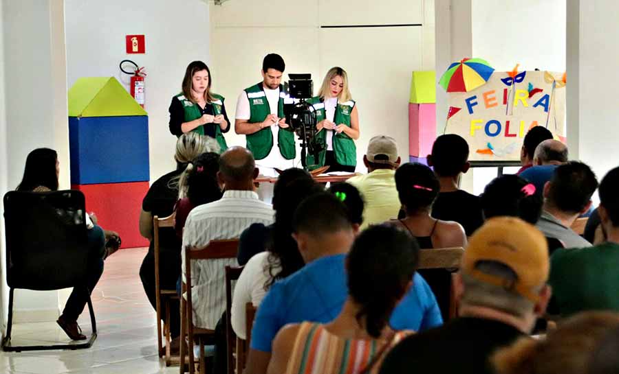 Sete sorteia empreendedores que vão trabalhar na Feira Folia do Carnaval da Família 2024