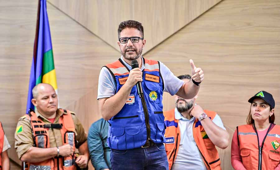 Em Brasileia, solidariedade e ajuda humanitária pautam encontro governamental para enfrentar cheias no Acre