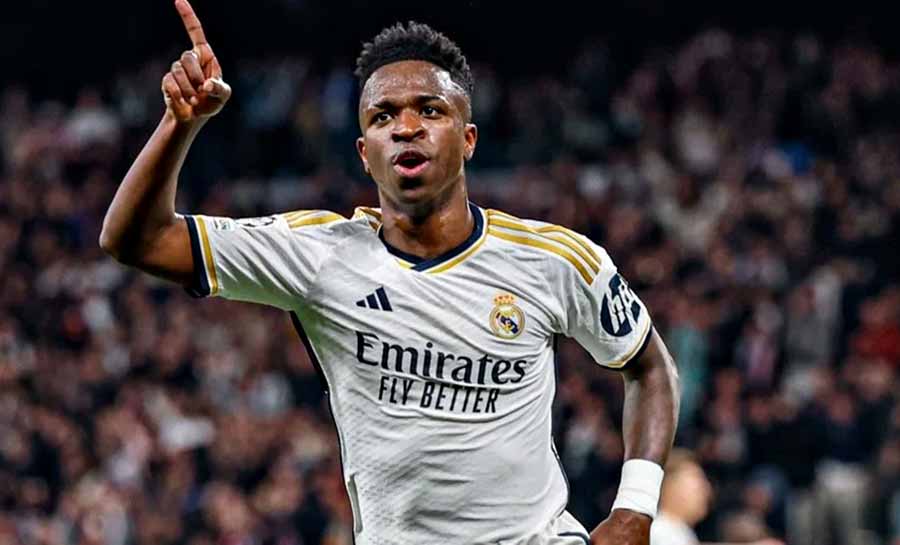 Real Madrid: Vini Jr tem marca decisiva em mata-mata da Champions