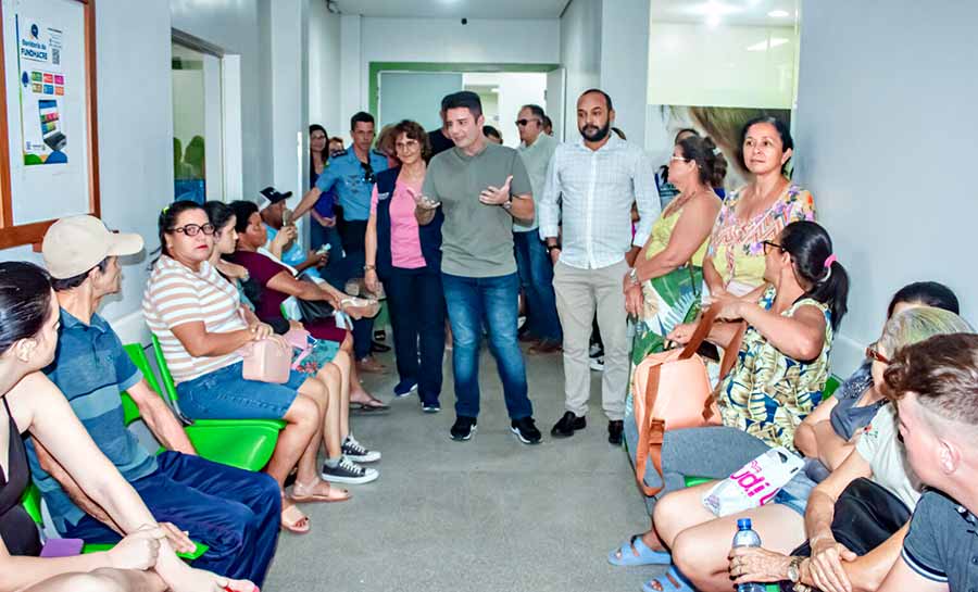 Governador Gladson Cameli realiza visita institucional na Fundhacre e destaca que em breve anunciará novo concurso público para a Saúde