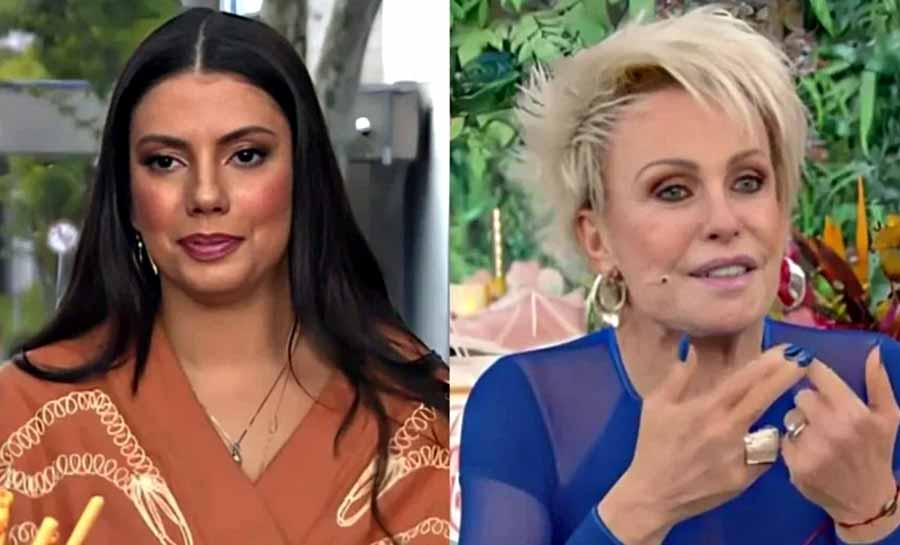 Fernanda e Ana Maria Braga trocam alfinetadas ao vivo no ‘Mais Você’