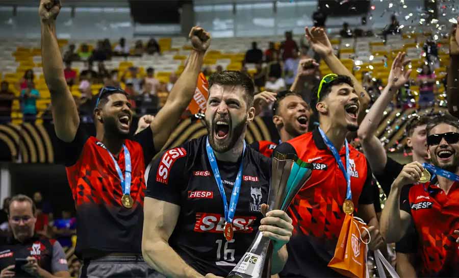 Sesi Bauru é campeão da Superliga de vôlei masculino