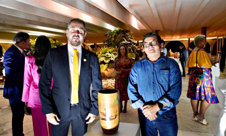 Acre participa do 17º Salão do Artesanato em Brasília e secretário de Turismo e Empreendedorismo destaca diferencial da produção acreana