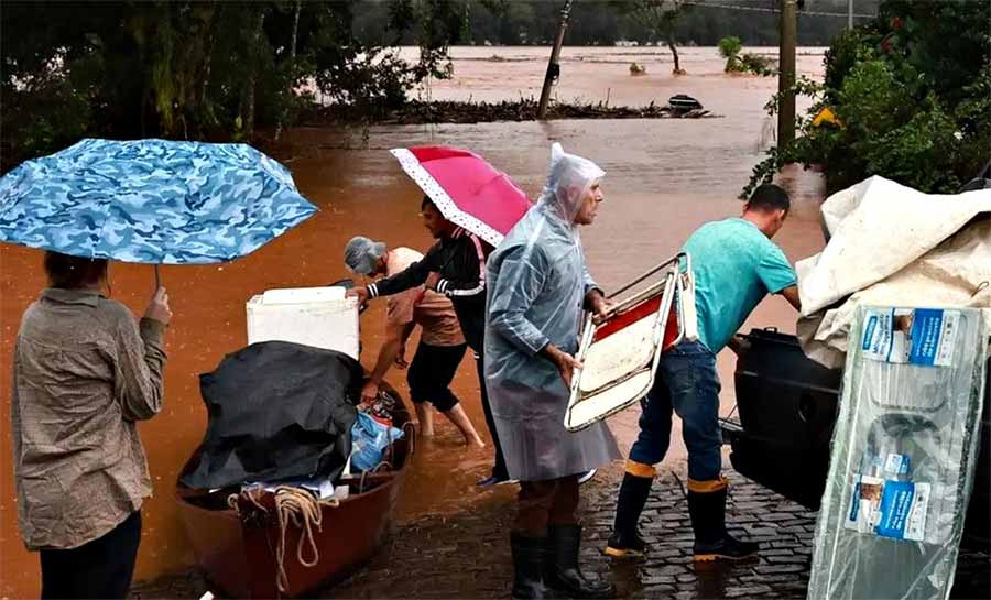 Temporais devem levar frio e ventos fortes ao RS nesta quarta-feira