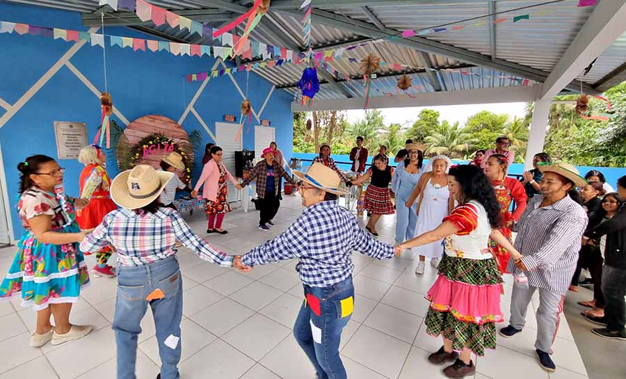 Senac Acre participa do Arraial da Saúde na Unidade de Saúde da Família Luiz Gonzaga de Lima