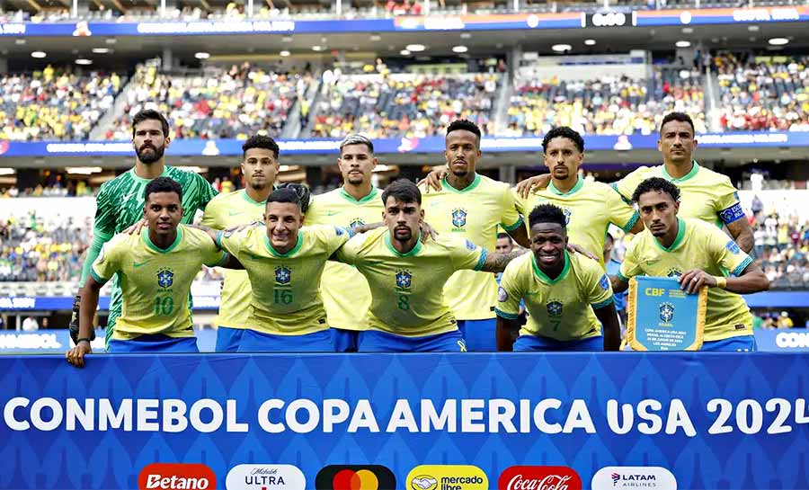 Brasil enfrenta Paraguai em busca da primeira vitória na Copa América