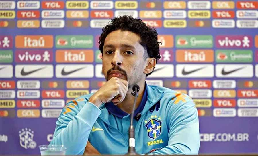 Marquinhos comenta duelo contra Paraguai e pede apoio da torcida