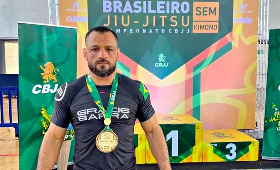 Acreano vence campeonato nacional de Jiu-Jitsu e dispara “Sentimento de dever cumprido”