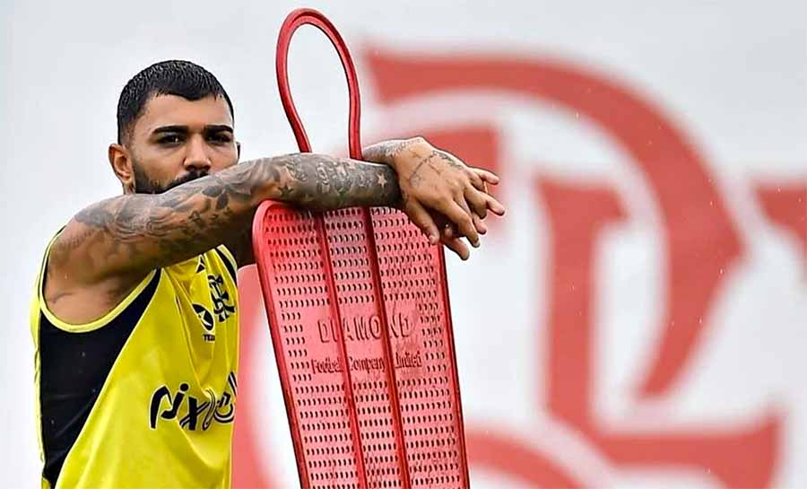 De saída? Flamengo barra Gabigol de partida contra o Atlético