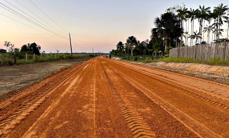 Deracre leva melhorias para Ramal Macaxeiral, em Cruzeiro do Sul