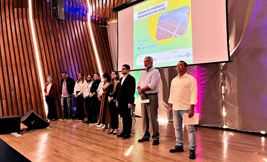 Setor fotovoltaico é pauta do 1° Fórum de Energias Renováveis do Acre