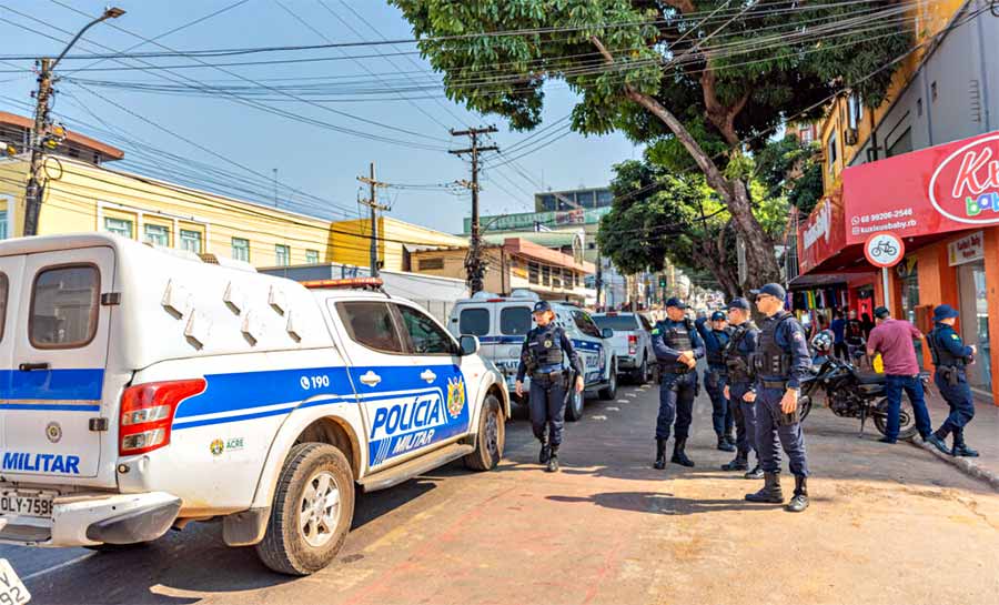 Polícia Militar realiza Operação Força Total e intensifica atividades ostensivas no Acre