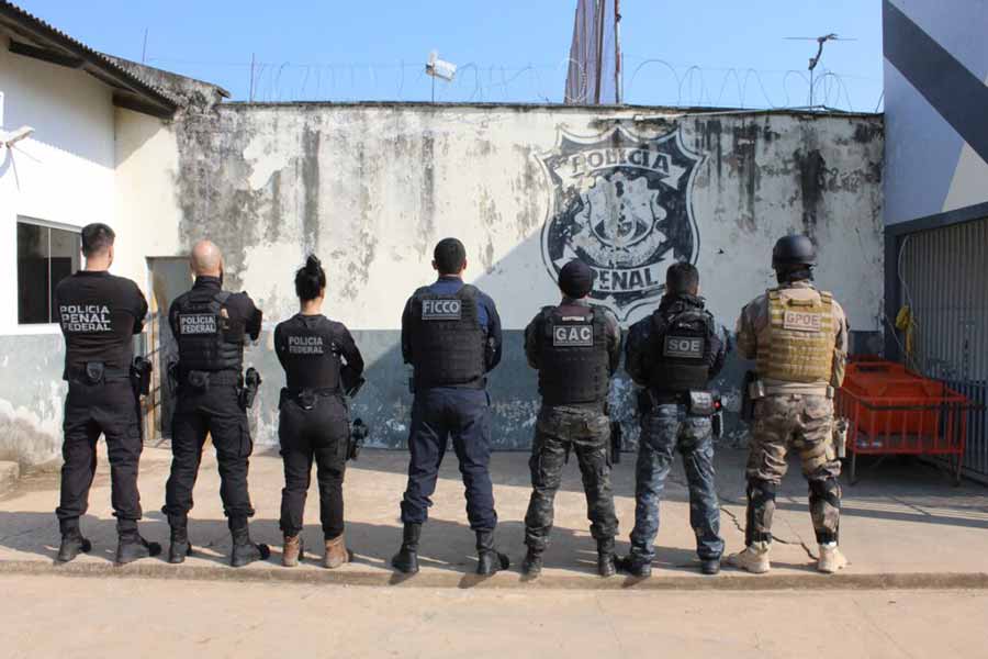 Polícia Penal deflagra 5ª fase da Operação Mute no Complexo Penitenciário de Rio Branco