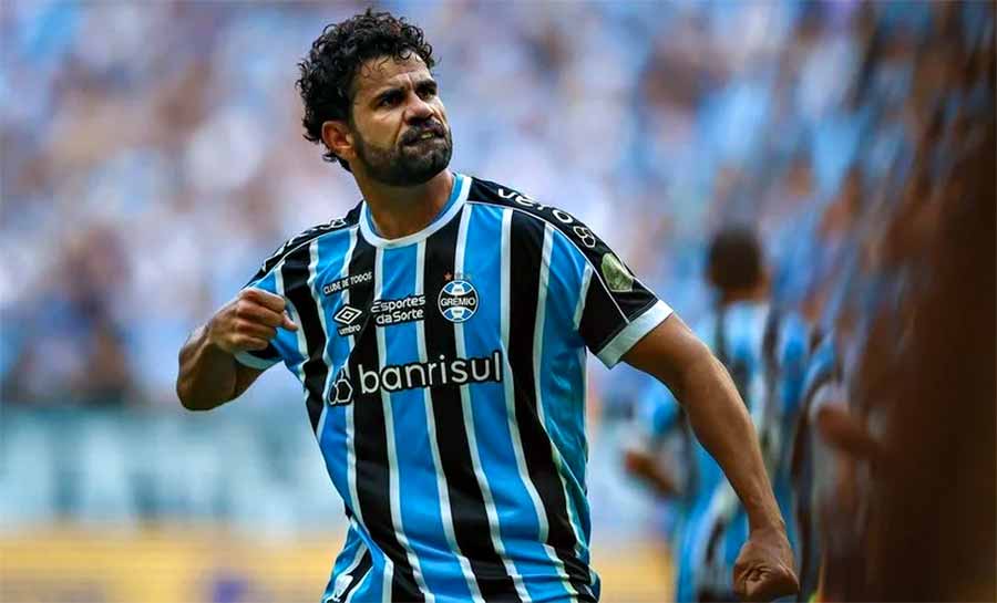 Libertadores: Diego Costa vira desfalque para o Grêmio contra o Fluminense