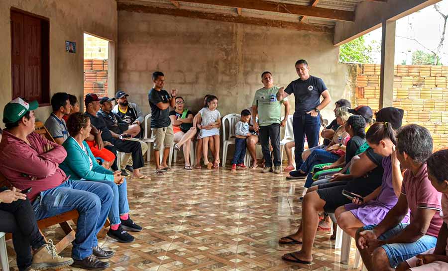 Aos moradores do Ramal do Brás e Transacreana, Marcus Alexandre reafirma compromisso de apoiar os produtores rurais e trabalhar nos ramais