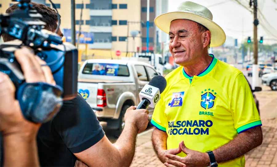 Sebastião Bocalom terá agenda de gravações, visitas a comércios e reunião com apoiadores nesta terça-feira