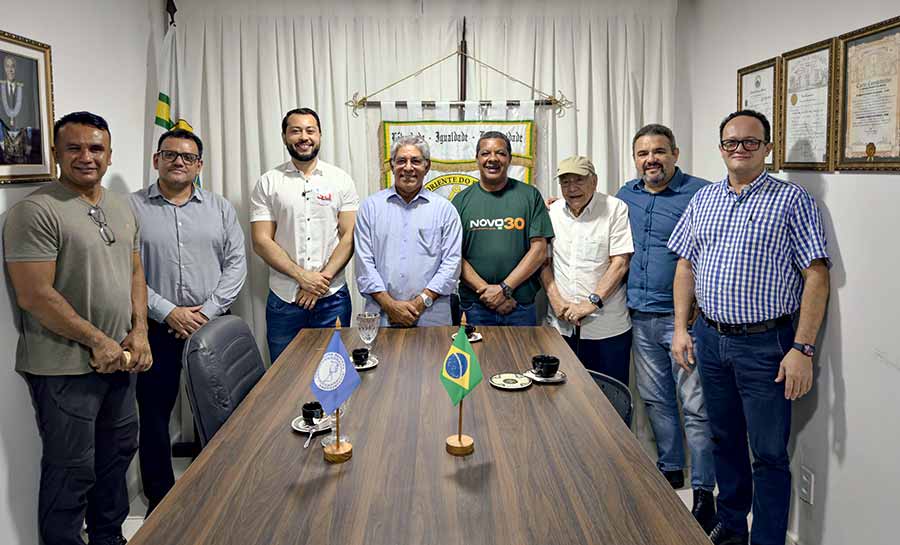 Jarude apresenta plano de governo a maçons e garante diálogo permanente com a instituição