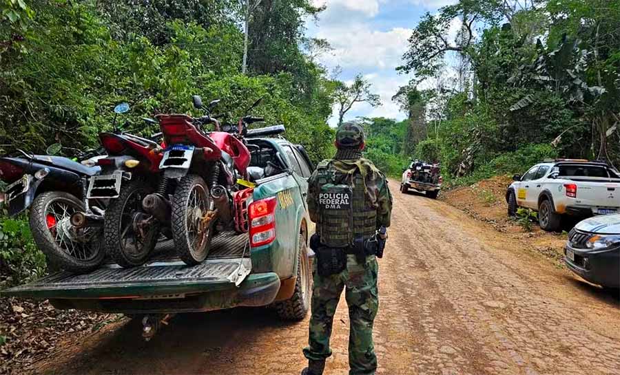 Operação da PF prende seis suspeitos de invadir terras públicas da União no interior do Acre