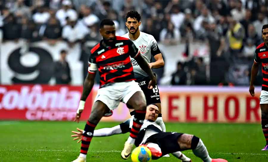 Copa do Brasil: Flamengo segura empate com Corinthians e chega à final