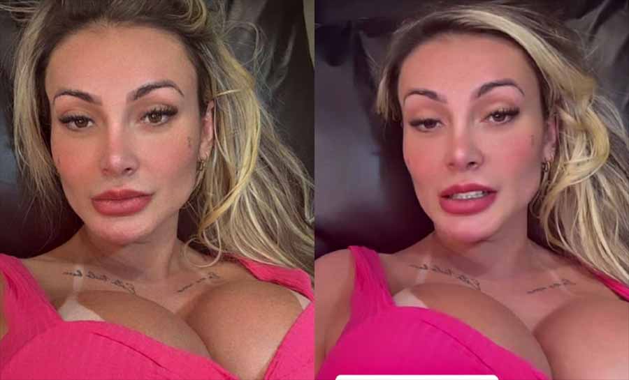 Andressa Urach exibe novos piercings faciais e celebra visual ousado