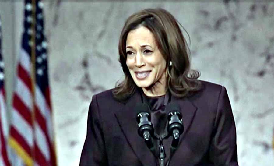 Kamala faz 1º discurso após vitória de Trump: “É preciso aceitar os resultados”