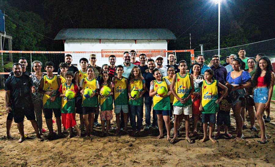 Com emenda destinada por Alan Rick, Rio Branco ganha primeira escolinha de vôlei do Léo Moura