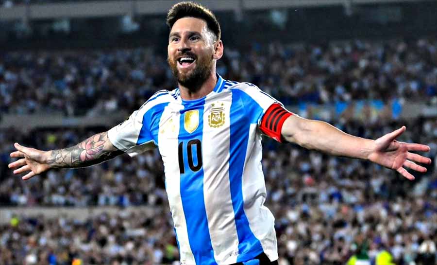 Dirigente proíbe torcedores de usarem camisas de Messi em Paraguai x Argentina; entenda