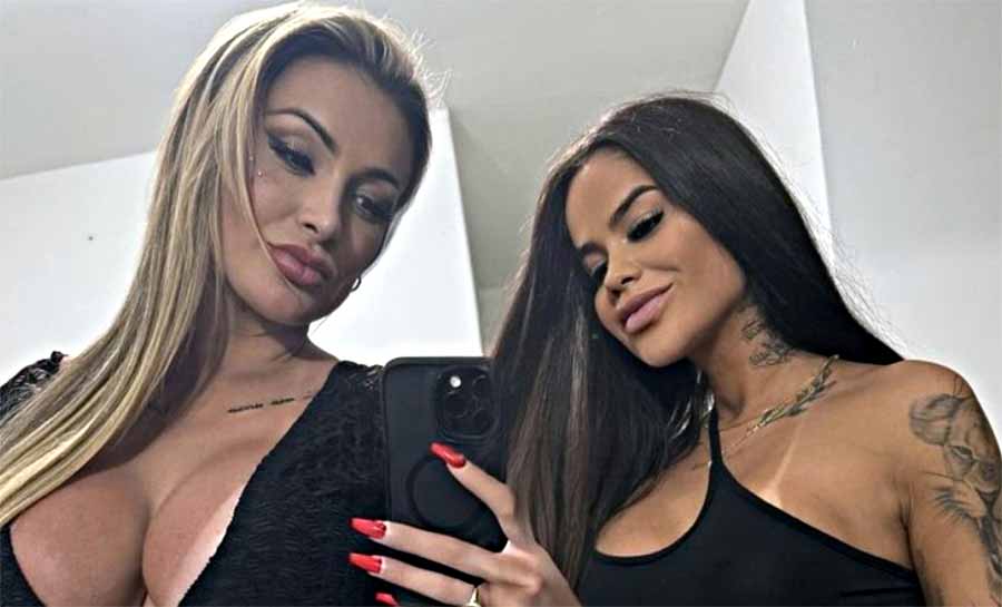 Andressa Urach diz que realizou fetiche com Gabi Souza, mulher de Nego Di