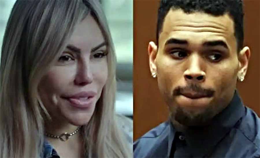 Ex-peoa Liziane Gutierrez afirma ter sido agredida por Chris Brown